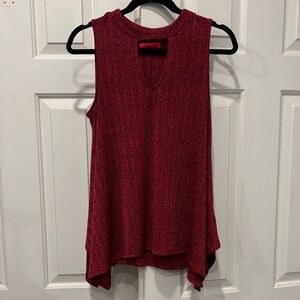 Jennifer Lopez Rich Burgundy Tank Top